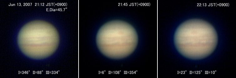 Jupiter on Jun 13, 2007
