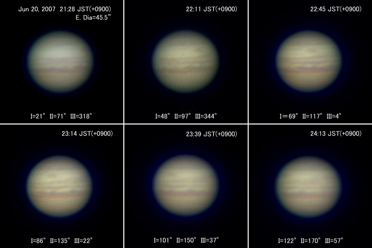 Jupiter on Jun 20, 2007