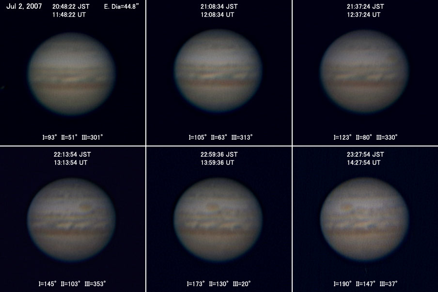 Jupiter on Jul 2, 2007