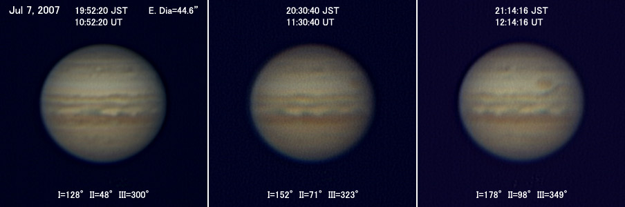 Jupiter on Jul 7, 2007