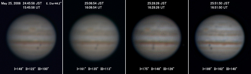 Jupiter on May 25, 2008