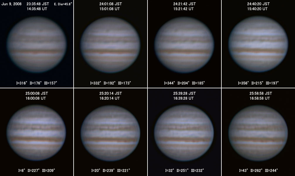 Jupiter on Jun 9, 2008