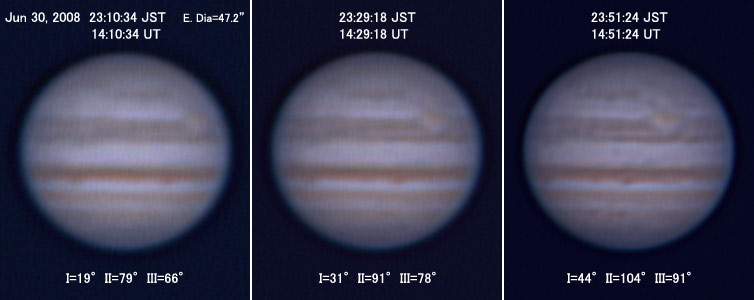 Jupiter on Jun 30, 2008