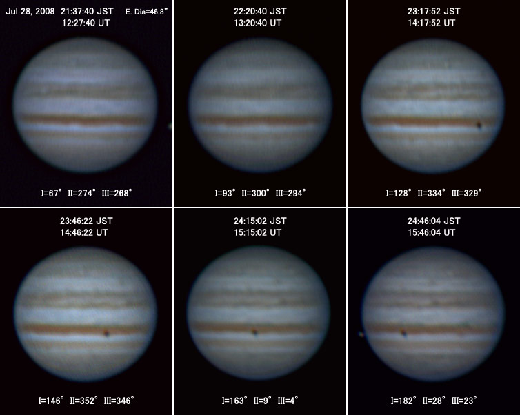 Jupiter on Jul 28, 2008