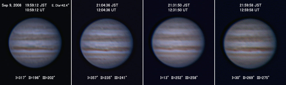 Jupiter on Sep 9, 2008