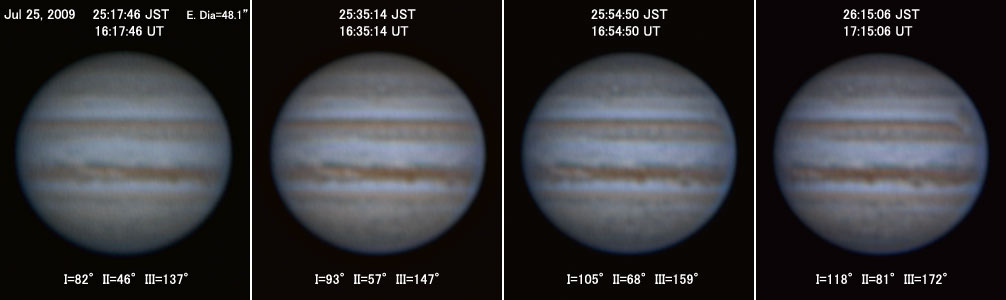 Jupiter on Jul 25, 2009
