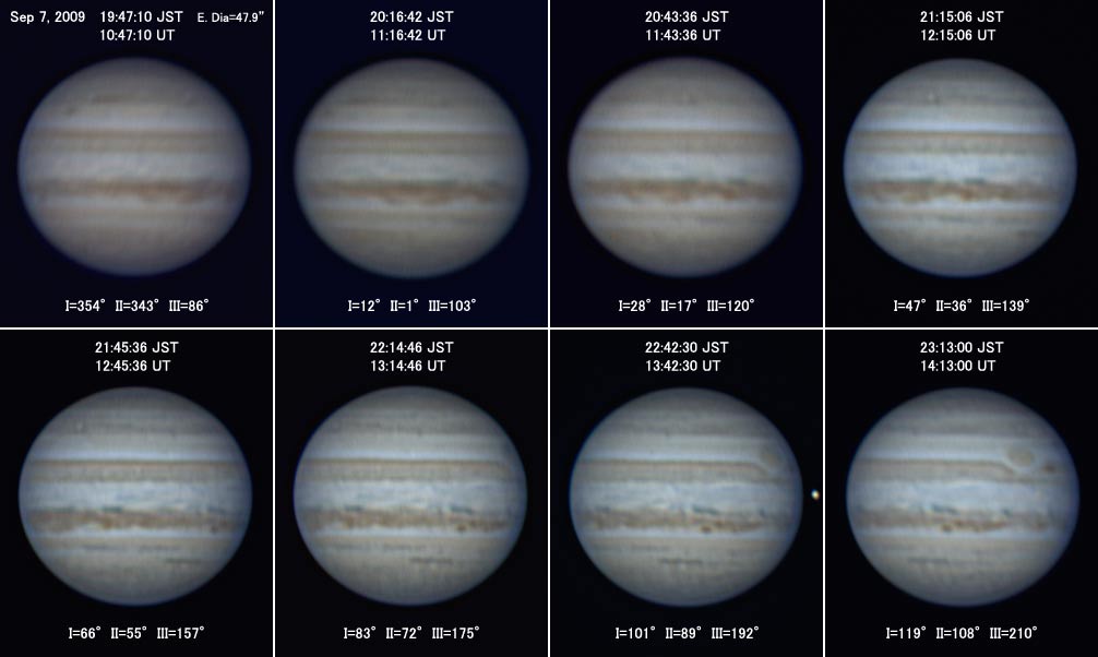 Jupiter on Sep 7, 2009