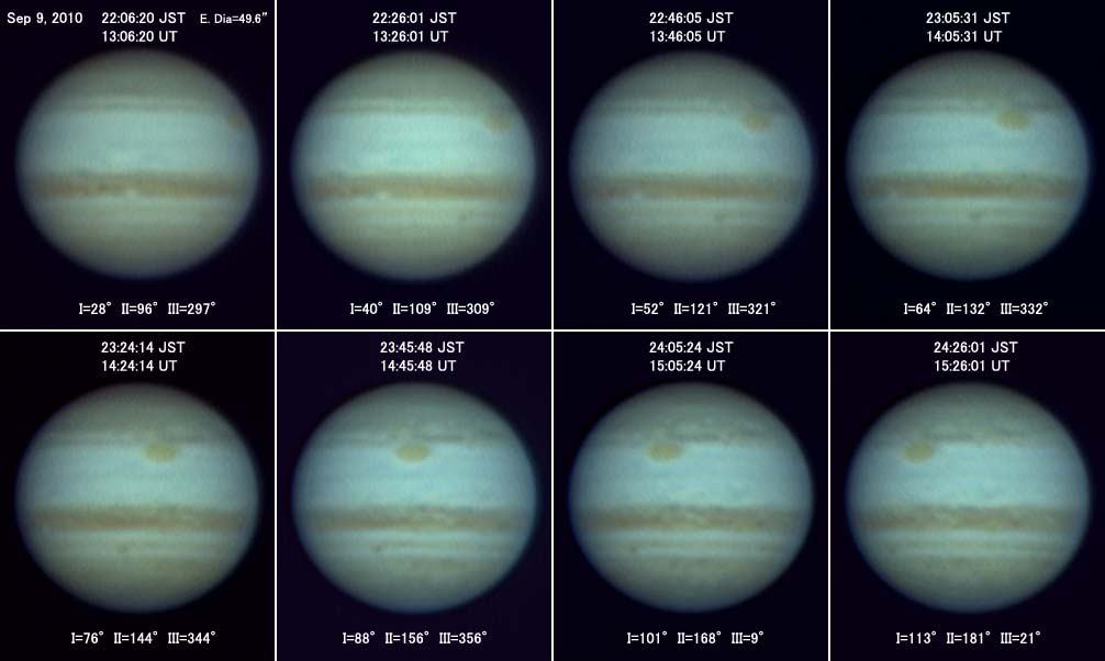 Jupiter on Sep 9, 2010