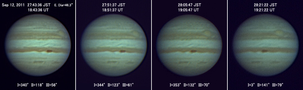 Jupiter on Sep 12, 2011