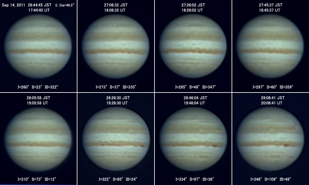 Jupiter on Sep 14, 2011