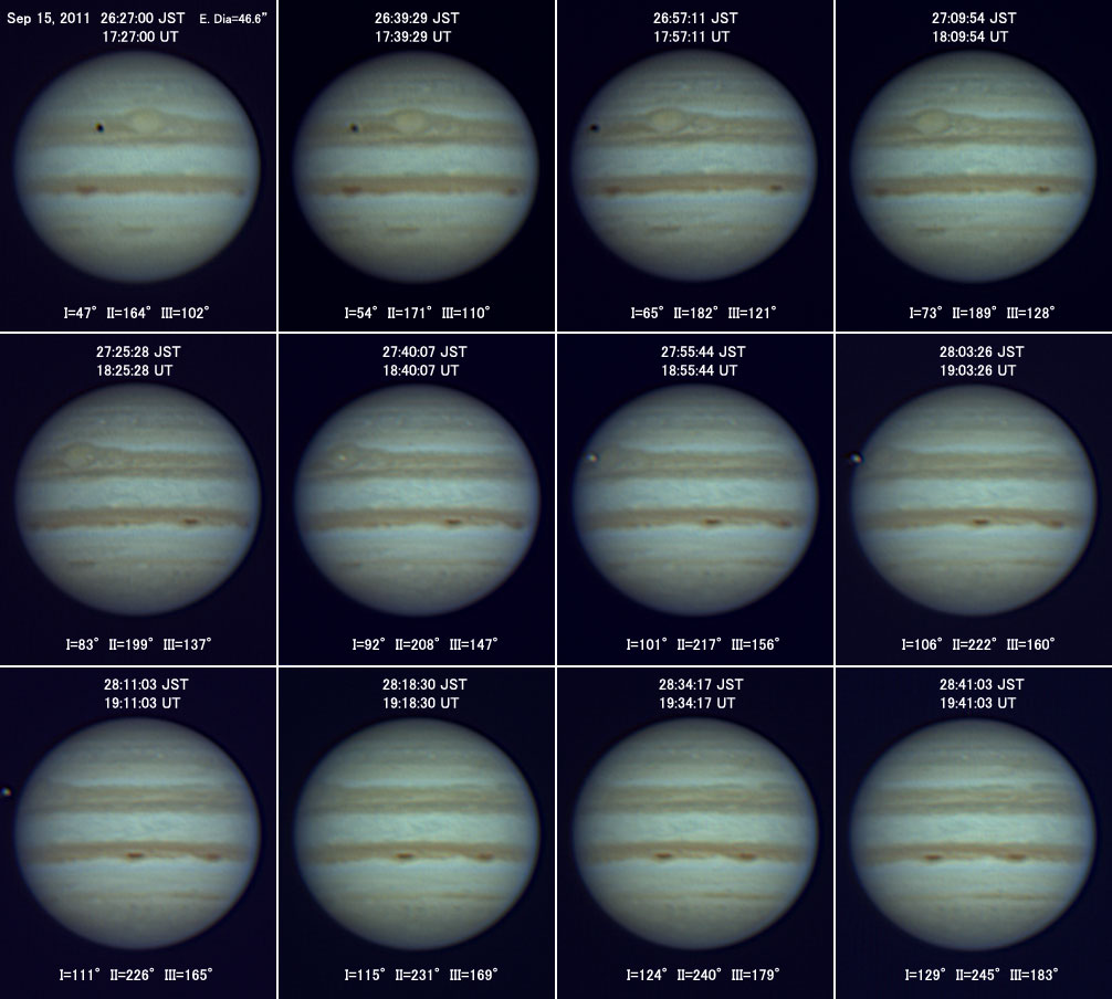 Jupiter on Sep 15, 2011