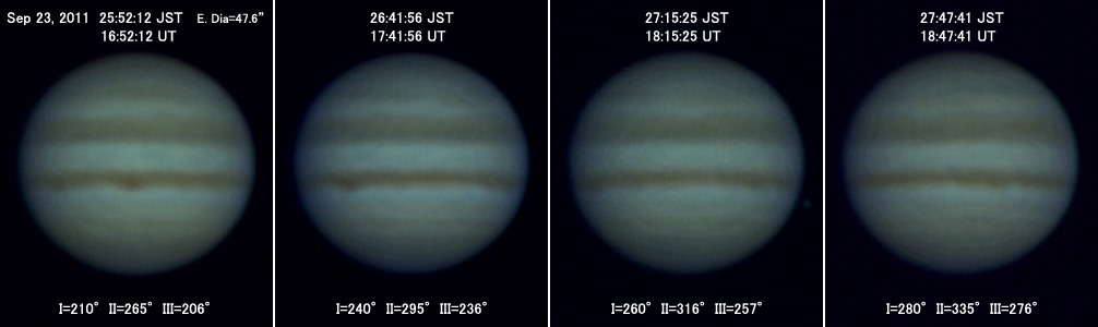 Jupiter on Sep 23, 2011