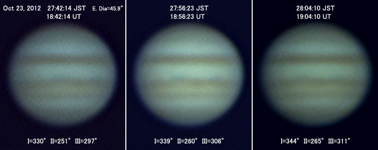 Jupiter on Oct 24, 2012