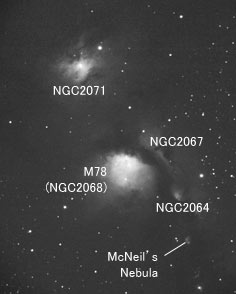 Objects around M78