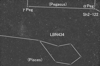 Objects & Constellations at western Pisces